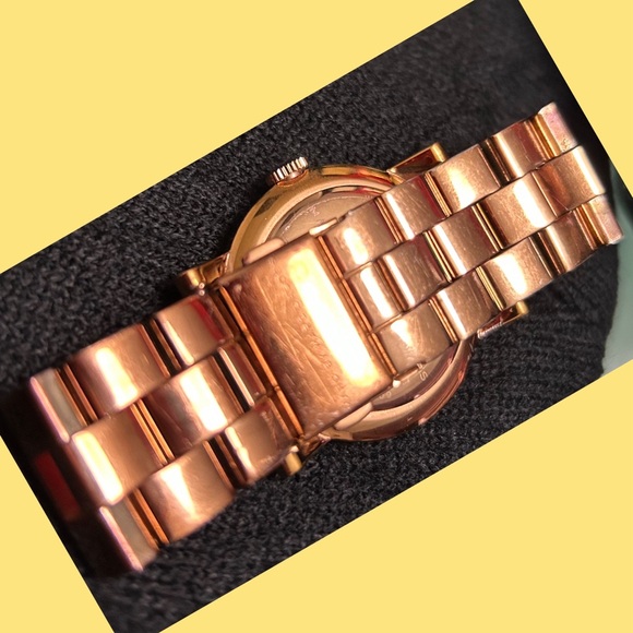 MARC BY MARC JACOBS AMY ROSE GOLD TONE WOMAN WRIST WATCH MBM3077 - Picture 4 of 4